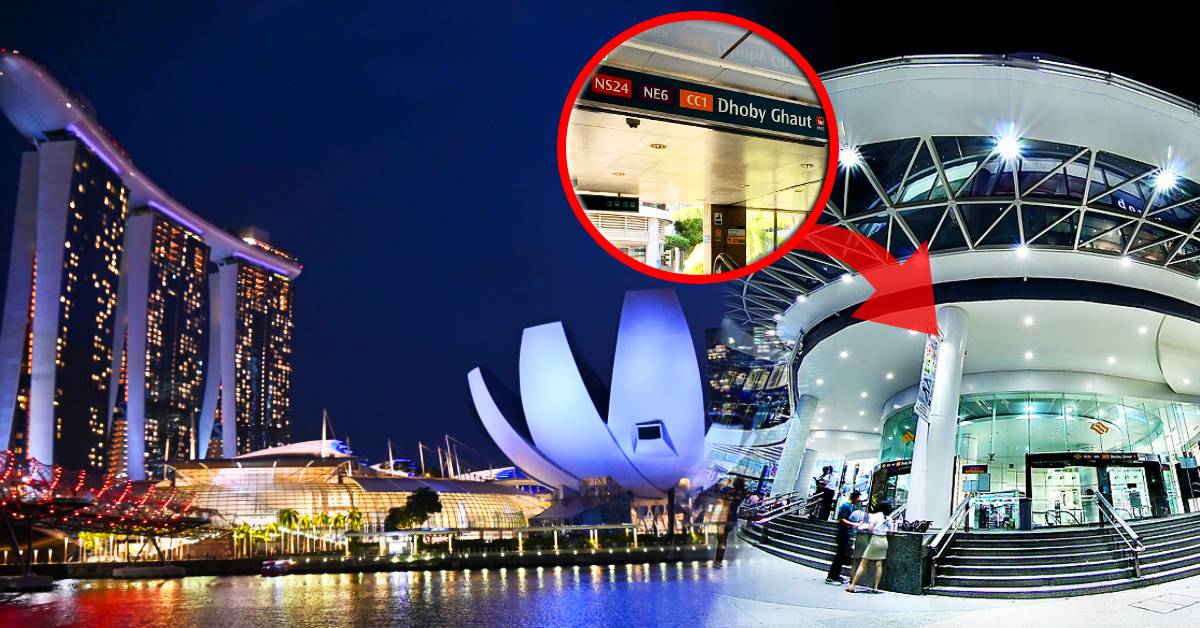 सिंगापूरमधील एका मेट्रो स्टेशनला कसं पडलं ‘धोबी घाट’ नाव?